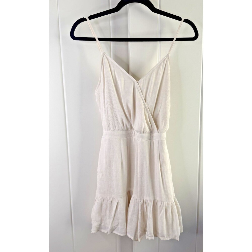 American Eagle Women's Beige Shorts Romper Jumper Pockets New With Tags $49.95